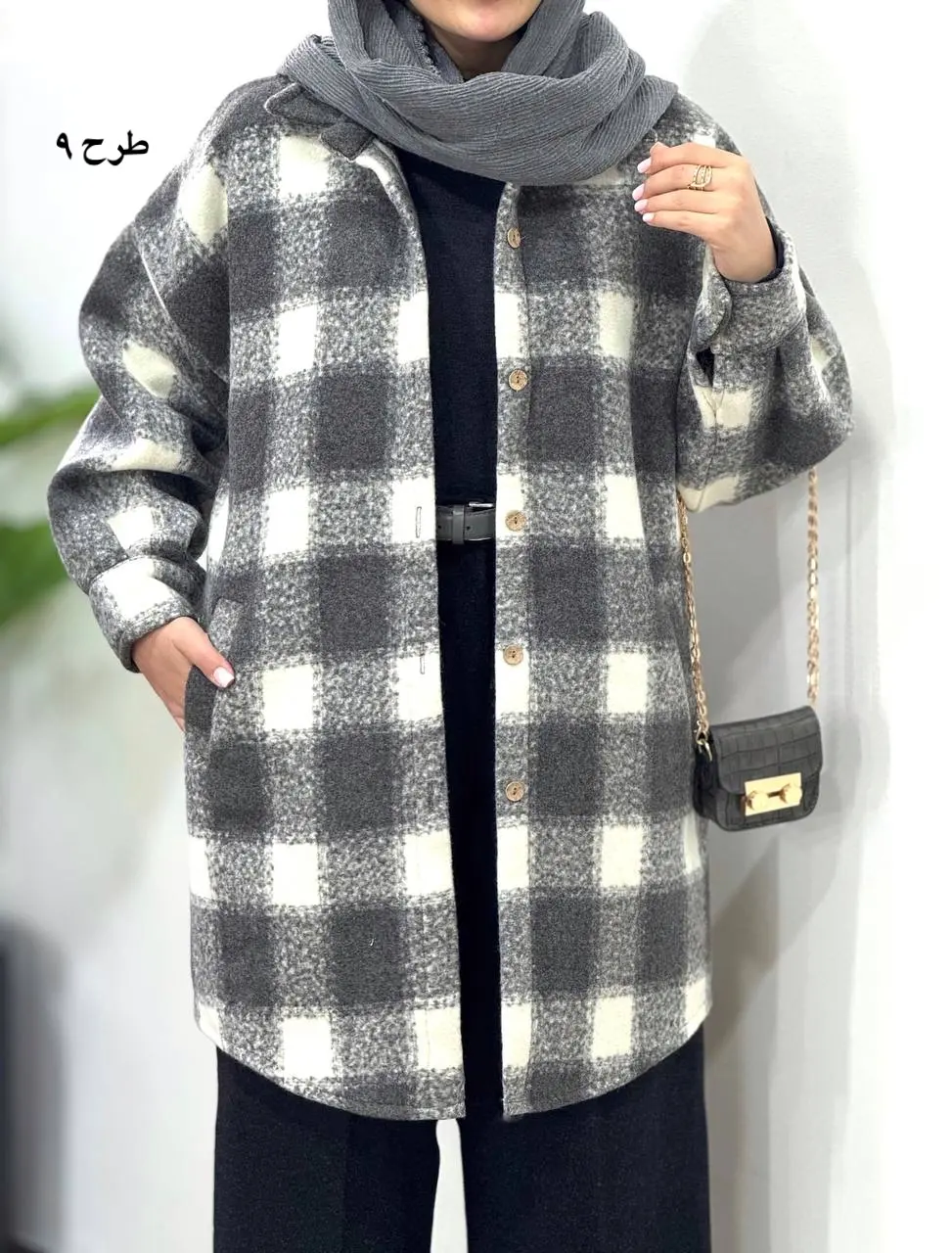 پالتو پشمی بلند هور 2